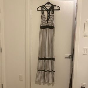 Maxi dress from Anthropologie. Great to wear as a beach coverup!